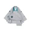 Gray Albino and Preto DCDT GLM kids gi with jacket pants and carry bag