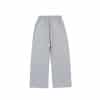 Back view of plain gray Albino and Preto DCDT GLM kids gi pants