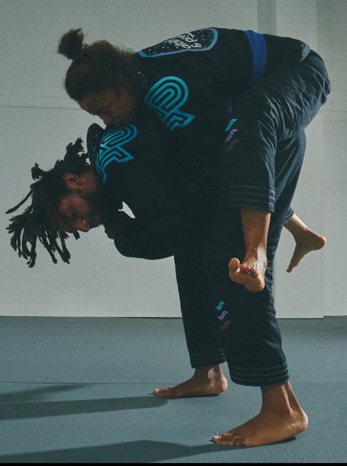 Albino and Preto Saucony collection inspired by BJJ sport culture and lifestyle wear